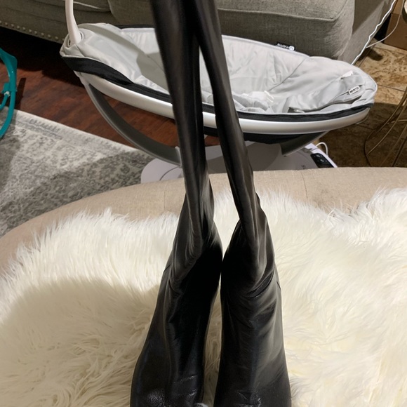Jimmy Choo kid leather boots - Picture 4 of 5